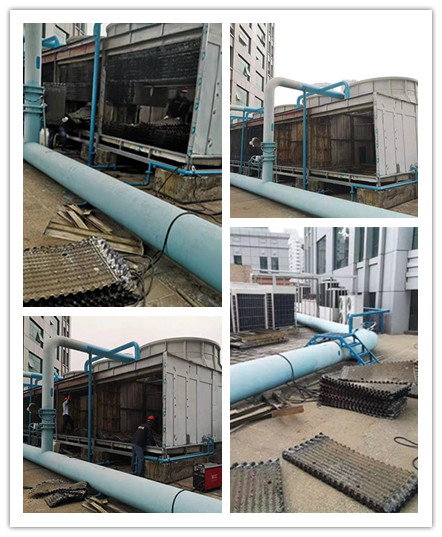 <a href=http://m.kunmengsh.com/tags/21_0.html target=_blank class=infotextkey>冷卻塔填料</a>維修